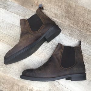 Frank Wright Distressed Leather Chelsea Boot